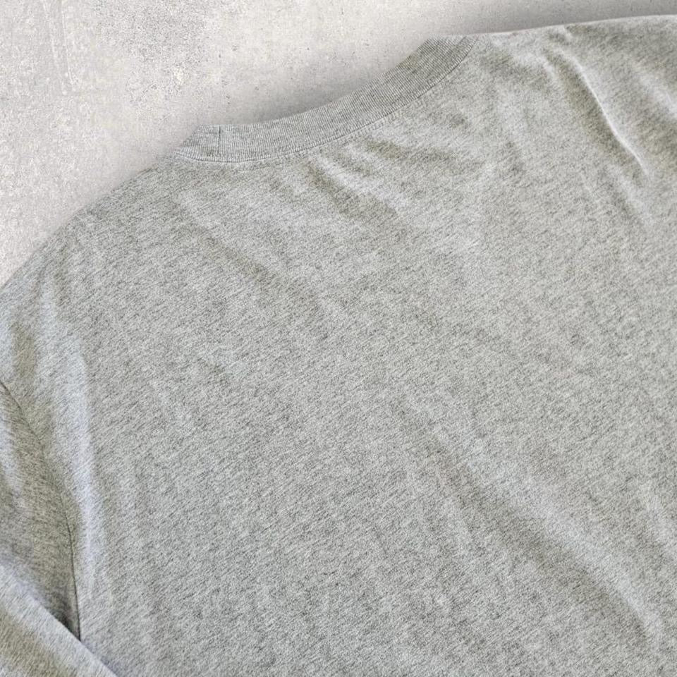 חולצת Converse אפורה לוגו, שרוול ארוך, מידה XL, במצב מצוין.