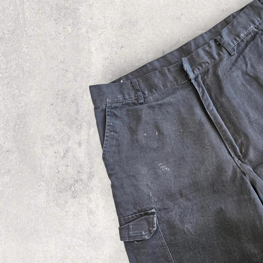 Dickies black cargo shorts W34 vintage streetwear
