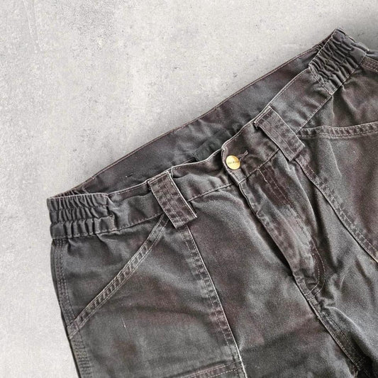 Dickies Grey Double Knee Workwear Pants בצבע אפור, מידה W32