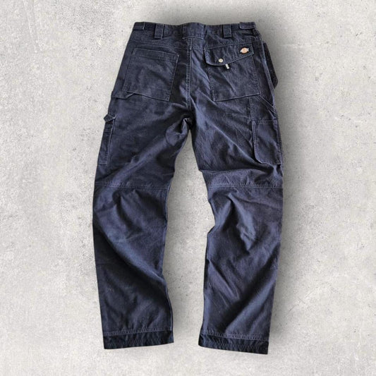 Dickies Navy Double Knee Workwear Pants בצבע כחול נייבי, מידה W36
