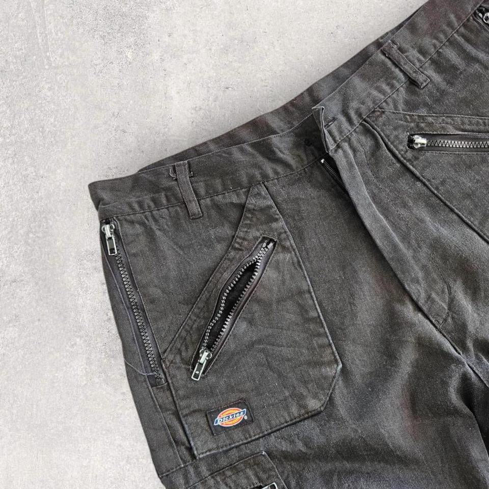 Dickies Black Double Knee Workwear Pants בצבע שחור, מידה W34