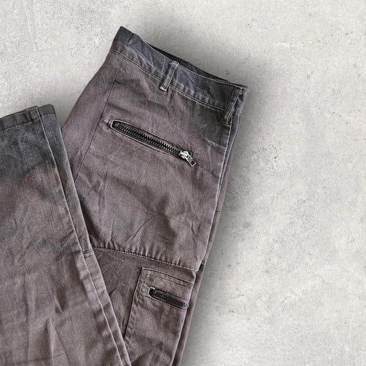 Dickies Grey Double Knee Workwear Pants בצבע אפור, מידה W34