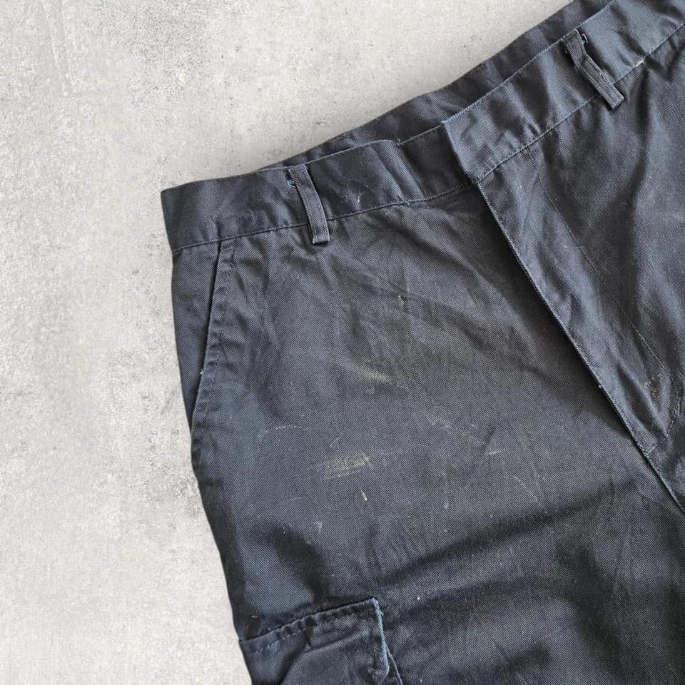 Dickies navy cargo shorty W34 vintage workwear streetwear 84x60