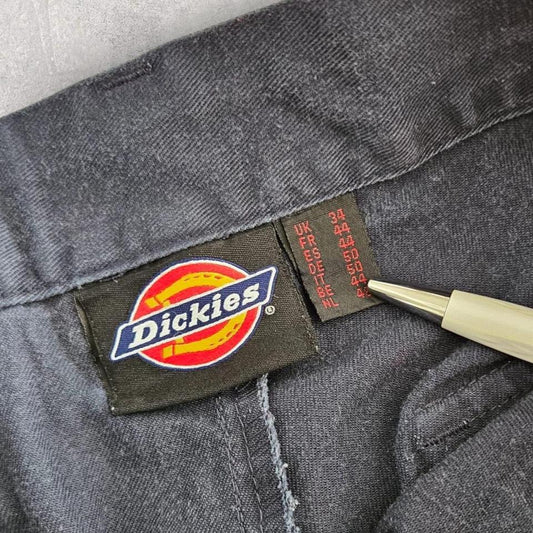 Dickies blue cargo shorts W34 vintage workwear skater 84x58