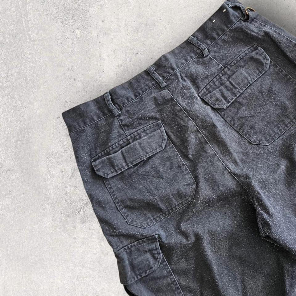 Dickies blue cargo shorts W34 vintage workwear skater 84x58