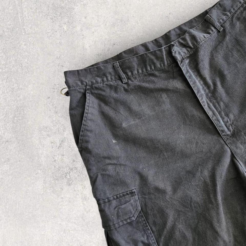 Dickies black cargo workwear shorts W42 vintage oversized streetwear 104x63