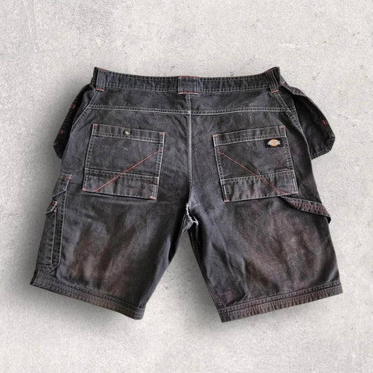 Dickies black carpenter shorts W38 workwear vintage utility 96x59
