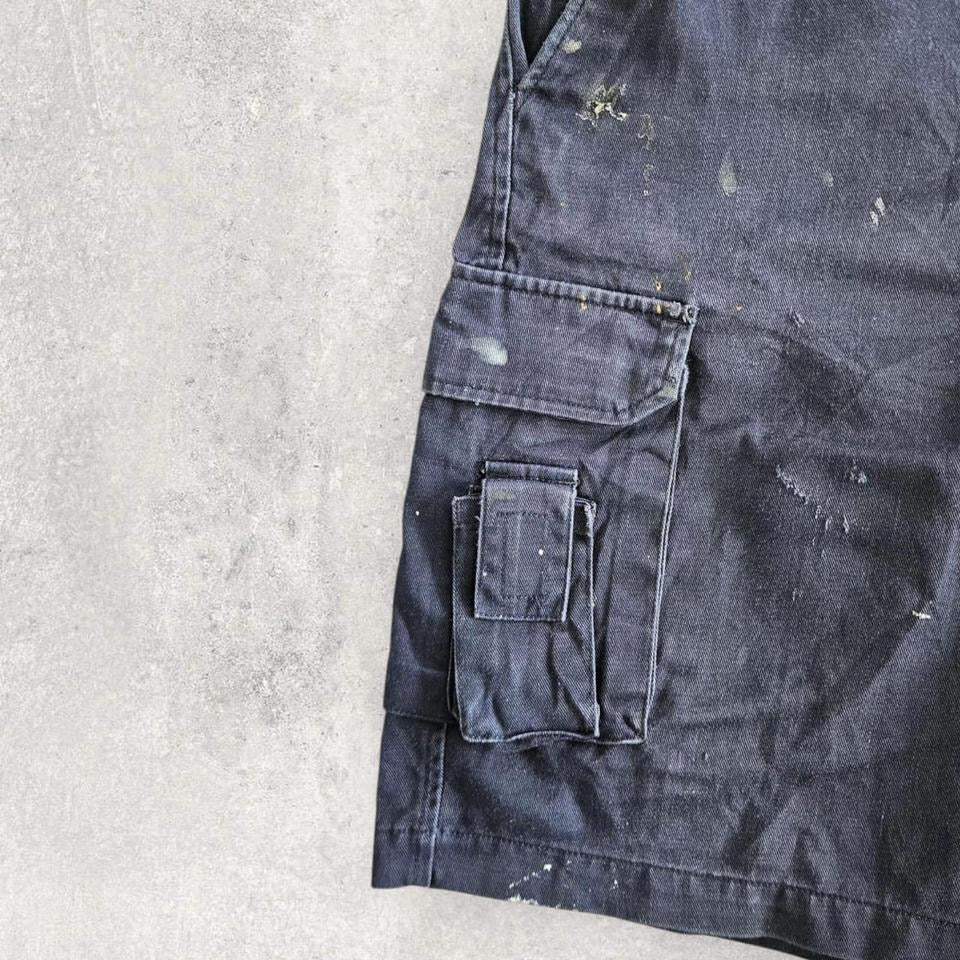 Dickies navy blue cargo shorts vintage workwear W44 108x63