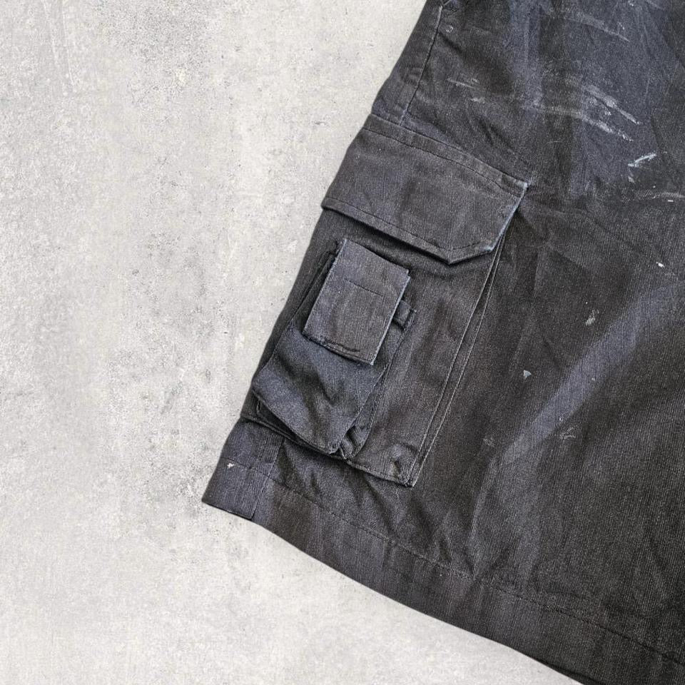 Dickies black cargo shorts vintage workwear W34 84x54