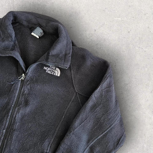 The North Face woman's fleece jacket size S black vintage outdoor wear