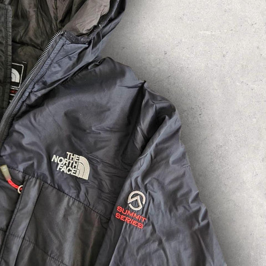 The North Face woman's black puffer jacket size L vintage winter coat