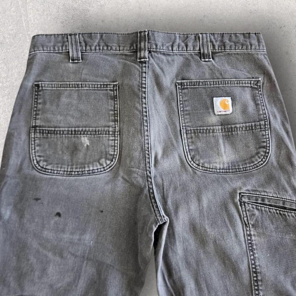 Carhartt grey workwear pants W36 L30 vintage rugged fit