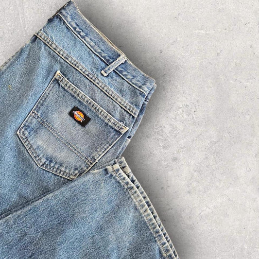 Dickies Blue Denim Jeans W38 L36 vintage workwear fit