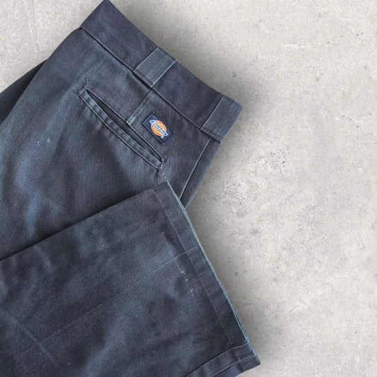 Dickies 874 Navy Pants - W34 L32 – מכנסי דיקיס כחולים וינטג' לגברים