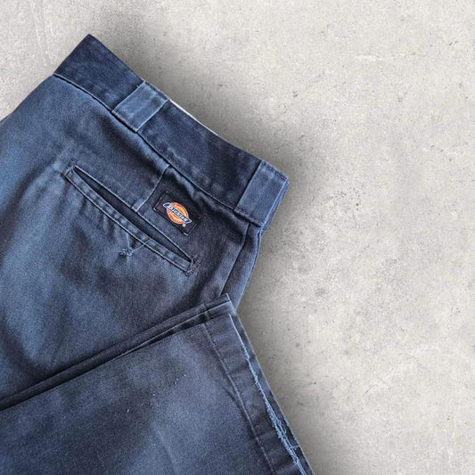 Dickies 874 navy pants classic workwear vintage fit size 92x99