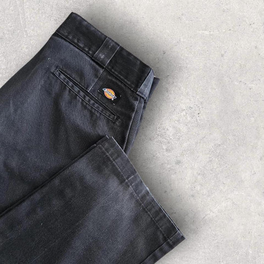 Dickies 874 black pants classic vintage workwear size 84x107