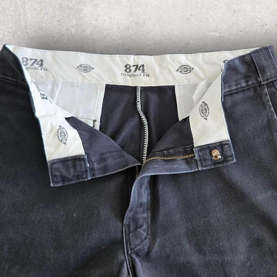 Dickies 874 black pants classic vintage workwear size 84x107