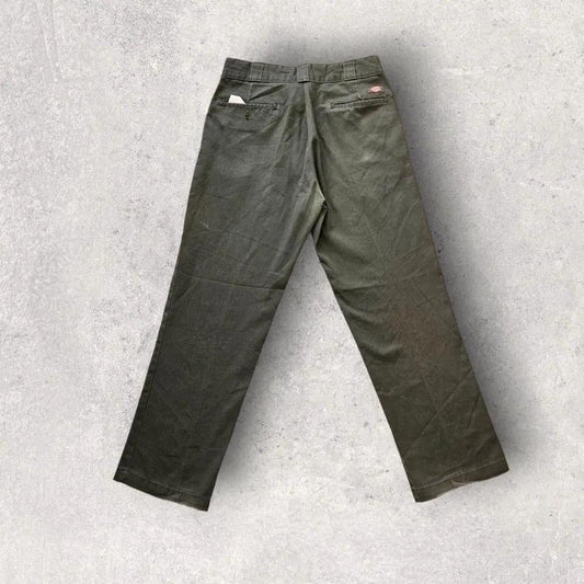 Dickies 874 Green Trousers – vintage green workwear