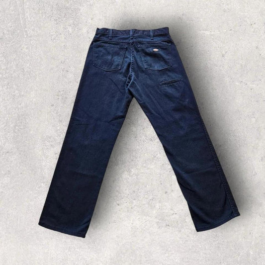 Dickies navy workwear trousers 32x32 second hand streetwear
