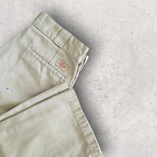 Dickies 874 cream pants 32x31 vintage second hand