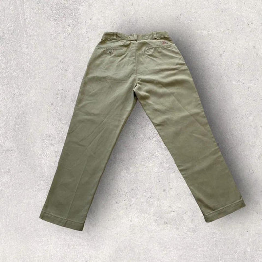 Dickies cream trousers 32x30 vintage second hand