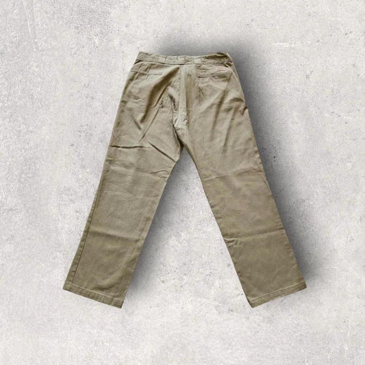 Dickies 874 Cream Pants 36x32 – Vintage Workwear Style