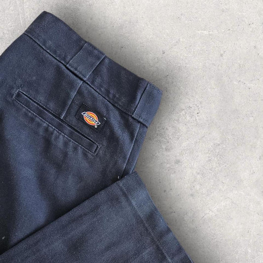 Dickies 874 Navy Trousers מכנסי דיקיס וינטג’ כחולים מידה 34x32
