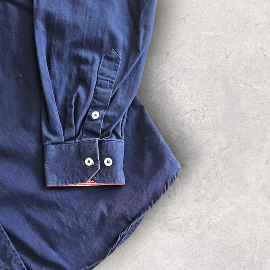 Ralph Lauren Blue Polo Shirt L – Classic Fit Vintage Polo