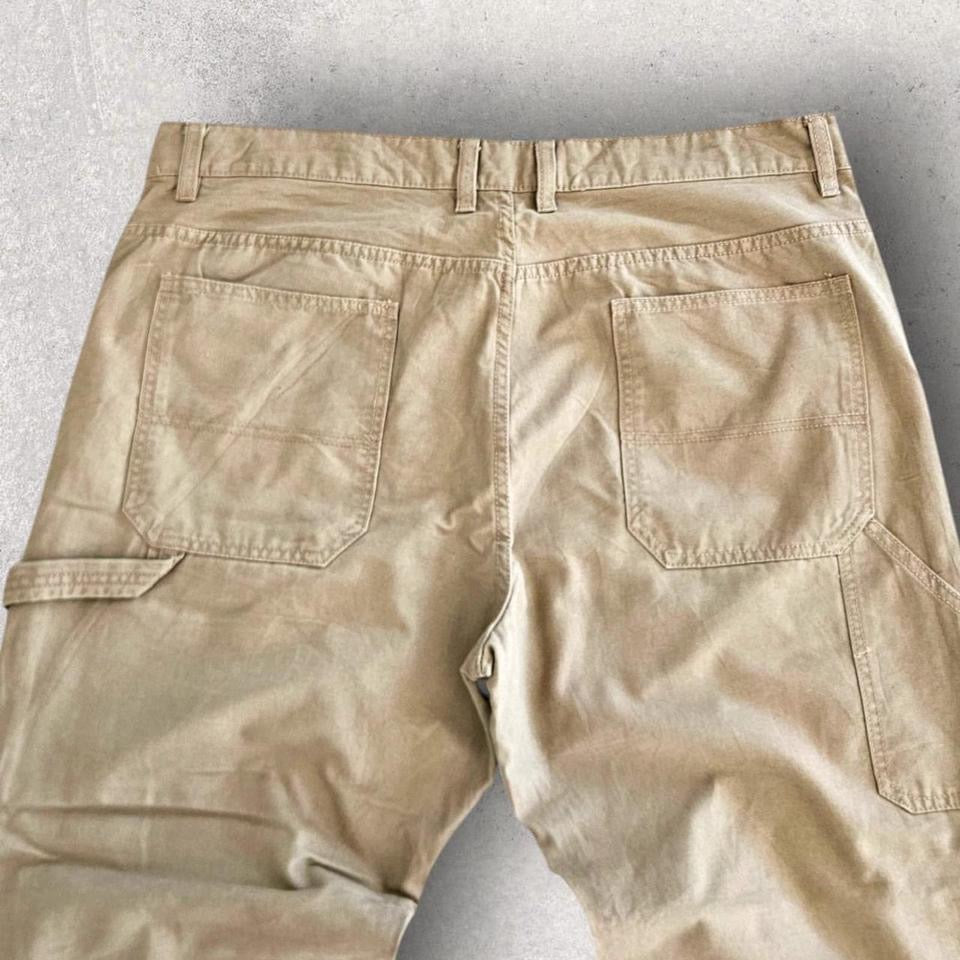 Blue Mountain Carpenter Brown Pants 38x30 – Vintage Workwear Style