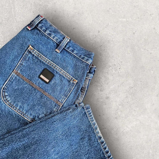 Craftsman Navy Carpenter Jeans – 38x32 | ג'ינס קארפנטר כחול קראפטסמן Craftsman Navy Carpenter Jeans – 38x32 | ג'ינס קארפנטר כחול Lizard Vintage Clothes Uncategorized