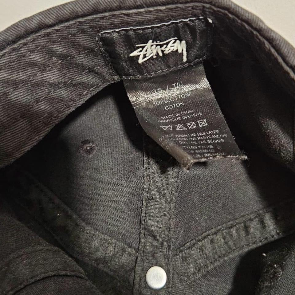 Vintage Stussy Hat - Black