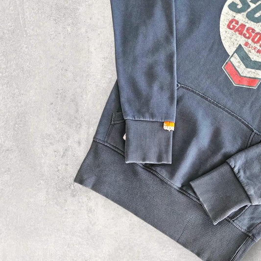 הודי כחול כהה של Superdry במידה S