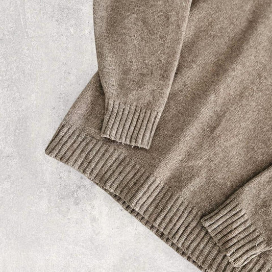 סוודר סרוג חום Napapijri במידה S