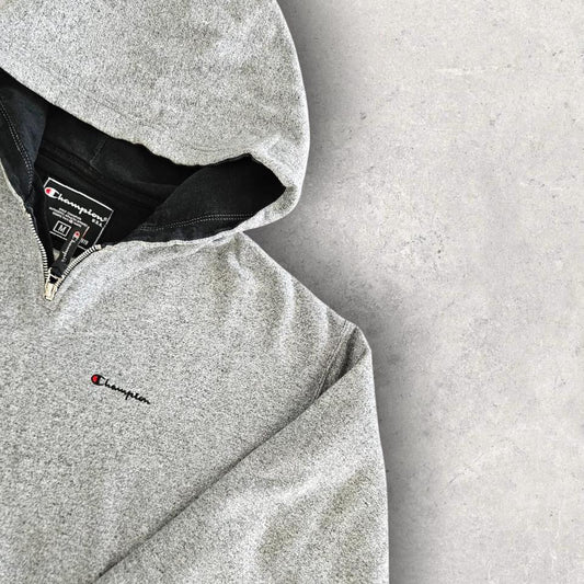 פלאיס Champion ירוק עם רבע רוכסן מידה L