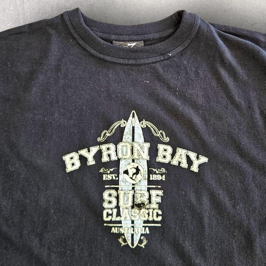 OZ Australia Black graphic T-shirt - M OZ Australia Black graphic T-shirt - M Lizard Vintage Clothes 80.00 NIS T-Shirts