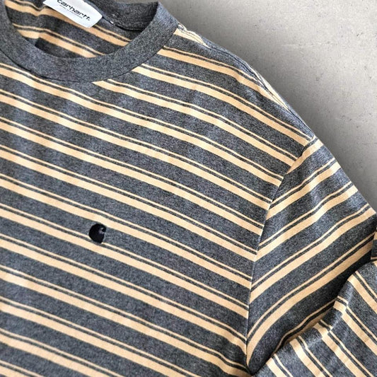 Carhartt Long Sleeve Logo Tee - L Carhartt Long Sleeve Logo Tee - L 135.00 NIS Lizard Vintage Clothes T-Shirts