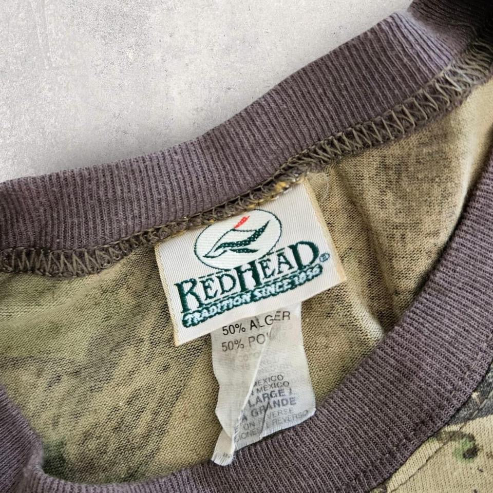 Vintage RedHead Realtree Camo T-shirt - XL Vintage RedHead Realtree Camo T-shirt - XL 90.00 NIS Lizard Vintage Clothes T-Shirts