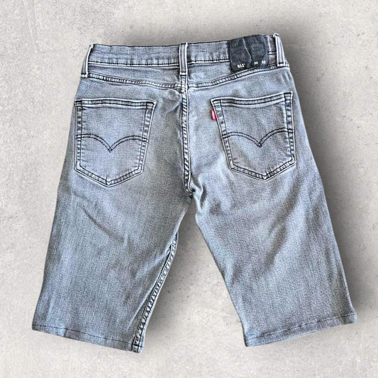Levi’s 511 Grey Jeans Shorts - W30 Denim Shorts 80.00 NIS Levi’s 511 Grey Jeans Shorts - W30 Lizard Vintage Clothes