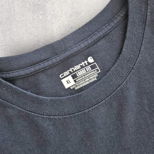 Carhartt Navy Long Sleeve Pocket T-shirt - XXL Carhartt Navy Long Sleeve Pocket T-shirt - XXL 120.00 NIS Lizard Vintage Clothes T-Shirts