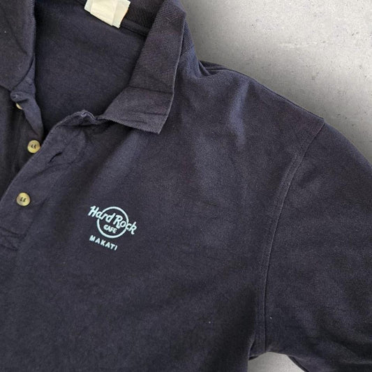 Vintage Hard Rock Cafe Polo Tee - M Vintage Hard Rock Cafe Polo Tee - M Lizard Vintage Clothes