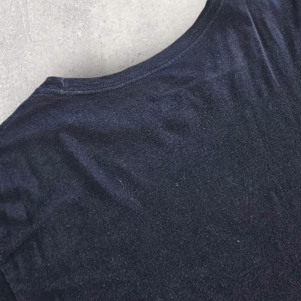 Polo Ralph Lauren Navy T-shirt - L Lizard Vintage Clothes T-Shirts