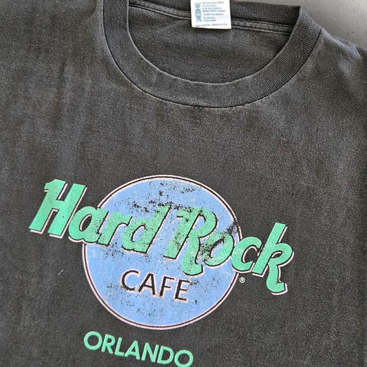 Vintage Hard Rock Cafe Logo T-shirt - XL Lizard Vintage Clothes T-Shirts