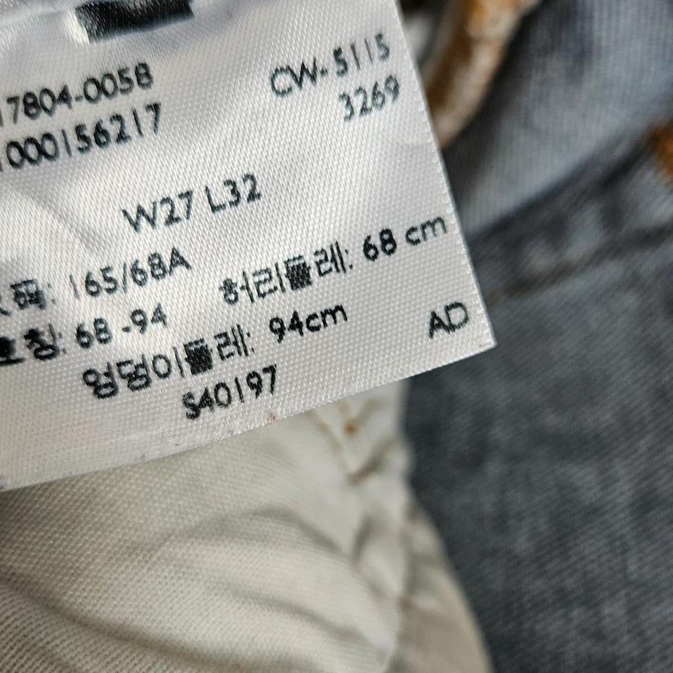 Levi's 501 Navy Jeans W27 L32 – Vintage Second Hand Denim Pants