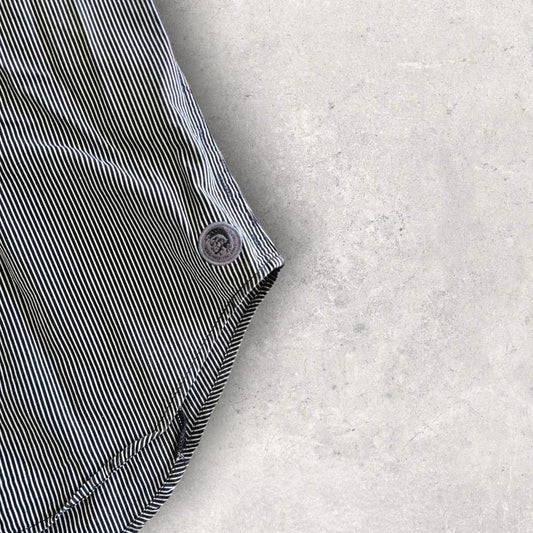 Diesel Black Stripes Polo Shirt - MLizard Vintage ClothesShirts