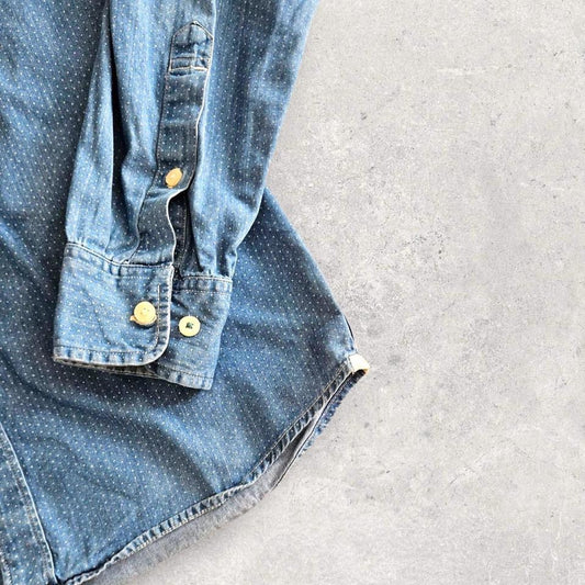 Y2K Lee Blue Polo Shirt - SShirtsLee