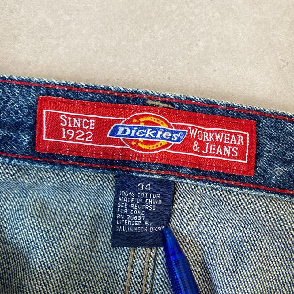 Vintage Dickies Navy Jeans - W34Lizard Vintage ClothesJeans