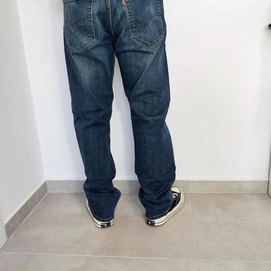 Levis Navy Jeans 36x32JeansLizard Vintage Clothes