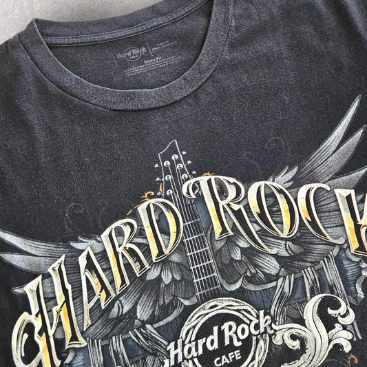 Hard Rock Cafe Graphic T-shirt L חולצת הארד רוק קפה גרפית וינטאג במידה לארג׳
