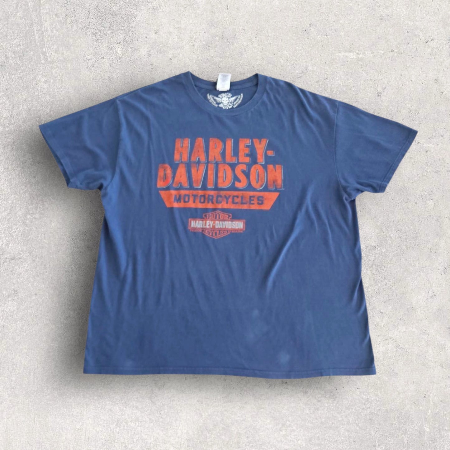 Harley Davidson Graphic Tshirt - XXL - וינטג' מקורי