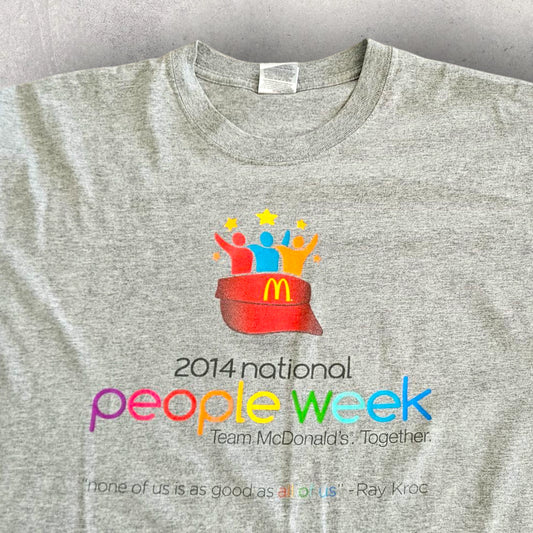 McDonalds Graphic Tshirt XL - חולצת מקדונלד'ס וינטג'